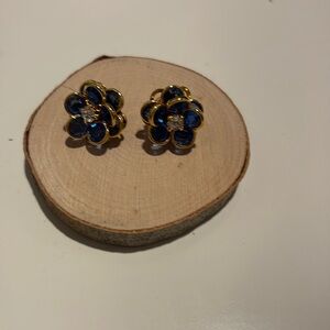 Vintage flower jewelry earrings

Good condition